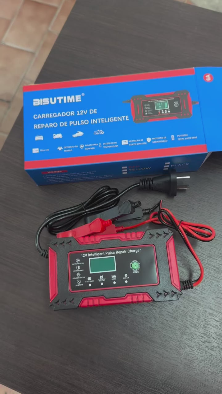 Arrancador inteligente 12V con reparación por pulso - Que una batería descargada no detenga tus planes